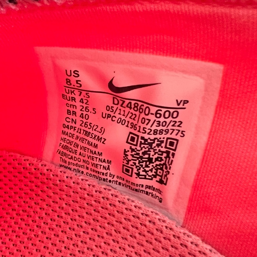✔️New✔️ NIKE Go Flyease Pink Glaze - Picture 11 of 12